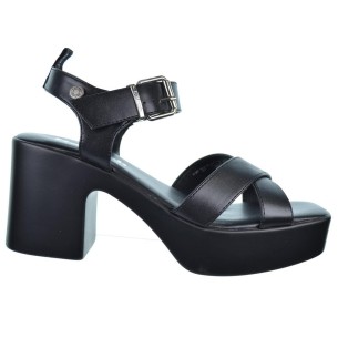 Refresh 171863 Sandalia Vegana Tacón Ancho Plataforma Mujer