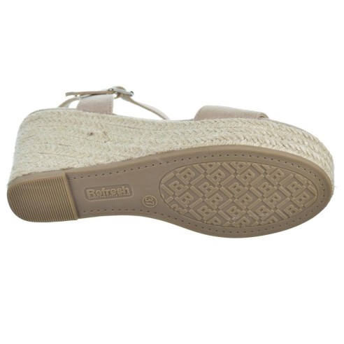 Refresh 171965 Sandalia Vegana Plataforma Cuña Antideslizante Mujer