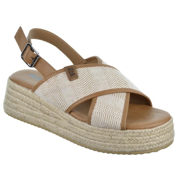 Refresh 171756 Sandalia Textil Vegana Cuña Plataforma Mujer