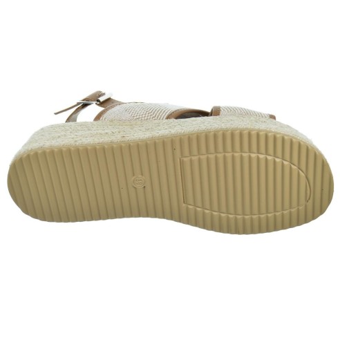 Refresh 171756 Sandalia Textil Vegana Cuña Plataforma Mujer