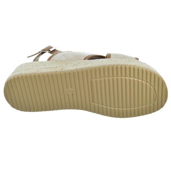 Refresh 171756 Sandalia Textil Vegana Cuña Plataforma Mujer