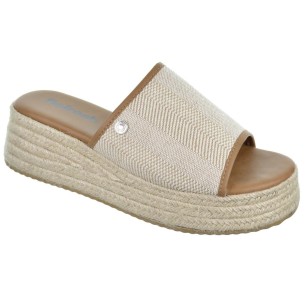 Refresh 171758 Zueco Vegano Acolchado Cuña Yute Mujer 2