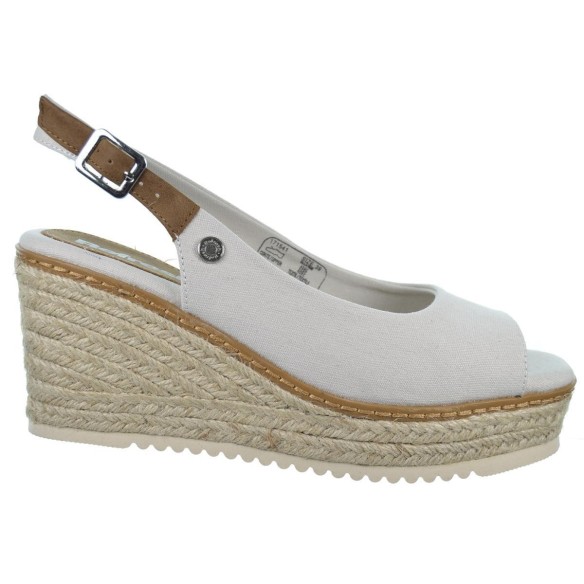 Refresh 171541 Sandalia Textil Cuña 8 cm antideslizante Yute Mujer
