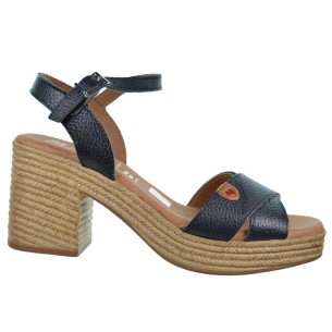 Oh My Sandals 5466 Sandalia Piel Tacón Plataforma Mujer