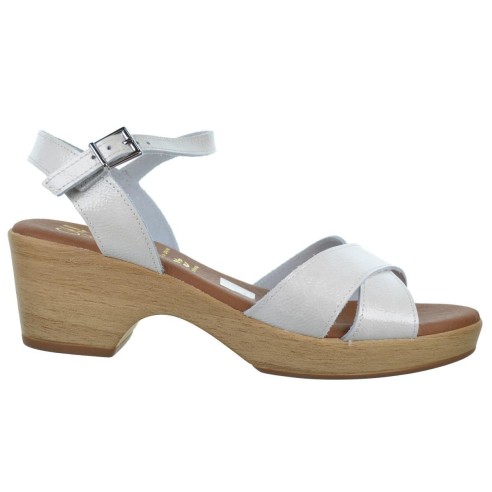 Oh My Sandals 5375 Sandalia Piel Tacón Plataforma Mujer