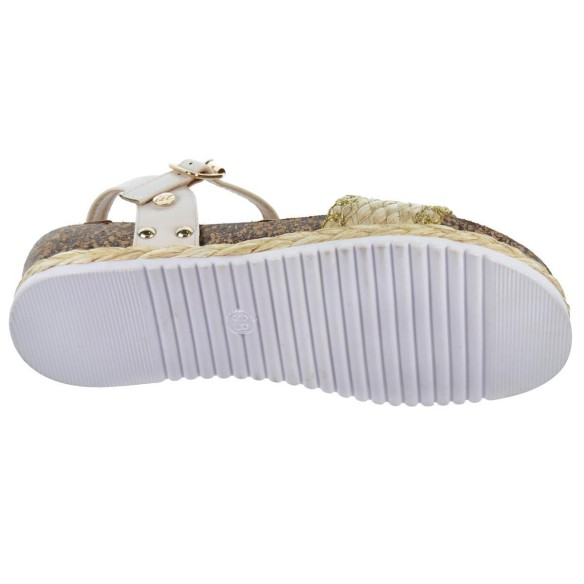 Isteria 24090 Sandalia Bio con Hebilla. Antideslizante Mujer