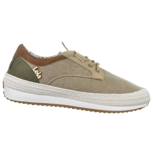 Lois 61331 Zapatilla Textil Acolchado Cordones Hombre yute
