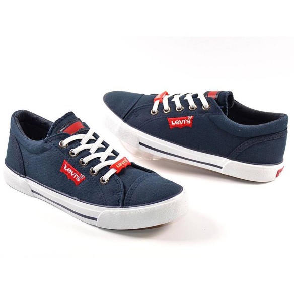 Bermuda Levis Zapatilla Comprar Zapatilla textil, interior forrado en textil. Cierre en cordones elásticos y piso de caucho, muy