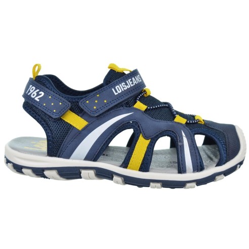 Lois 63235 Sandalia Reforzada Acolchada con Velcro Niño