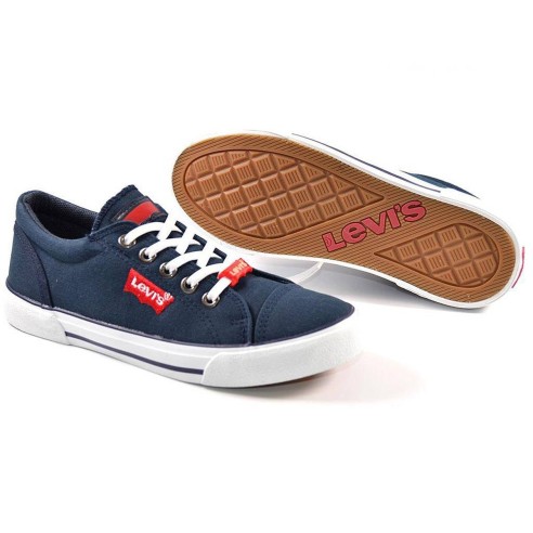 Bermuda Levis Zapatilla Comprar Zapatilla textil, interior forrado en textil. Cierre en cordones elásticos y piso de caucho, muy