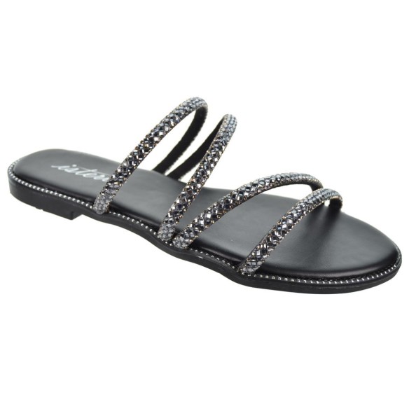 Isteria 24117 Sandalia Fantasía Diamantes Acolchada Antideslizante Mujer