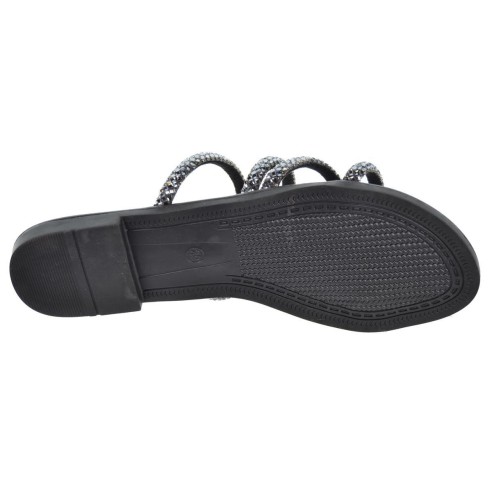 Isteria 24117 Sandalia Fantasía Diamantes Acolchada Antideslizante Mujer