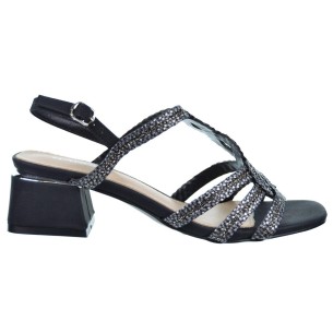 D´Angela 26120 Sandalia Fantasia Confort Hebilla Tacón Mujer 2