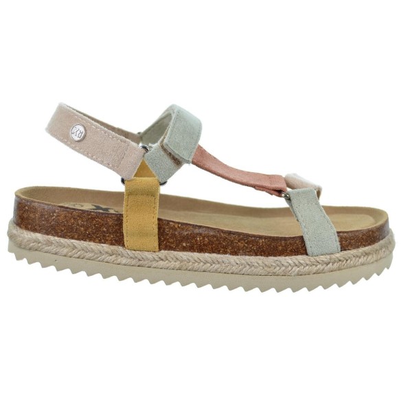 Xti Kids 150904 Sandalia Plataforma Bio Yute Velcro Niña