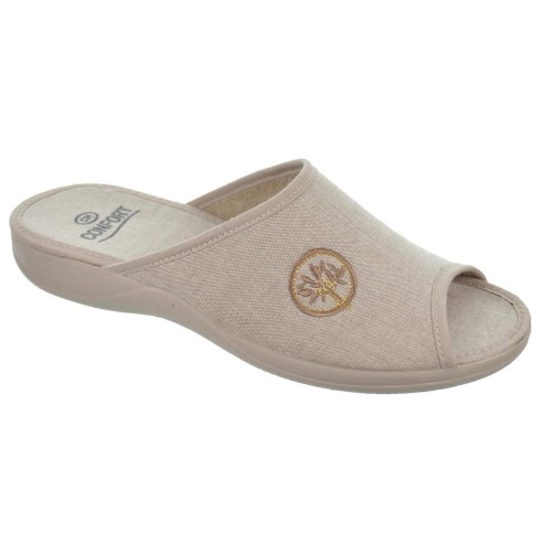 Cmconfort 40086 Zapatilla Casa Textil Confort Mujer