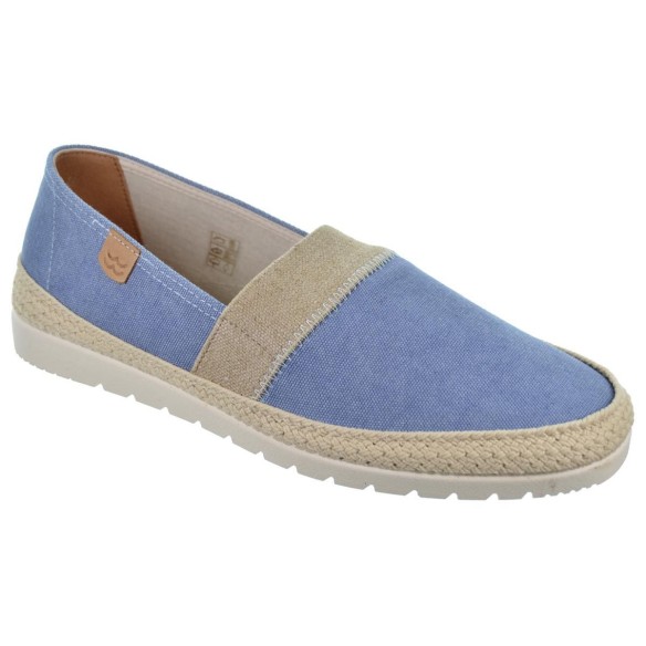 Mediterranea 40001 Alpargata Lona Confort Elásticos Hombre