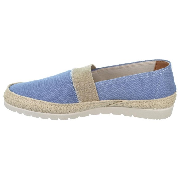 Mediterranea 40001 Alpargata Lona Confort Elásticos Hombre