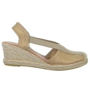 Mediterranea 40164 Alpargata Confort Piso Cuña Yute Mujer 2