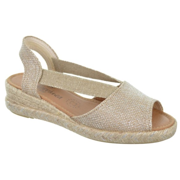 Mediterranea 40238 Alpargata Confort Cuña en Yute Mujer