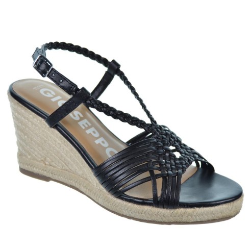 Gioseppo Glide 72071 Sandalia Piel Cuña Yute Mujer
