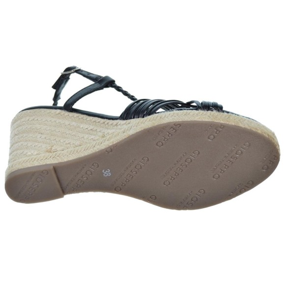 Gioseppo Glide 72071 Sandalia Piel Cuña Yute Mujer