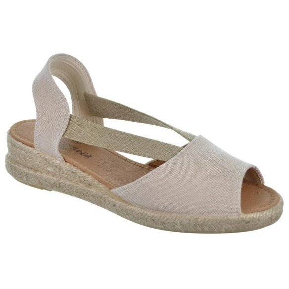 Mediterranea 40233 Alpargata Confort Cuña Yute Mujer