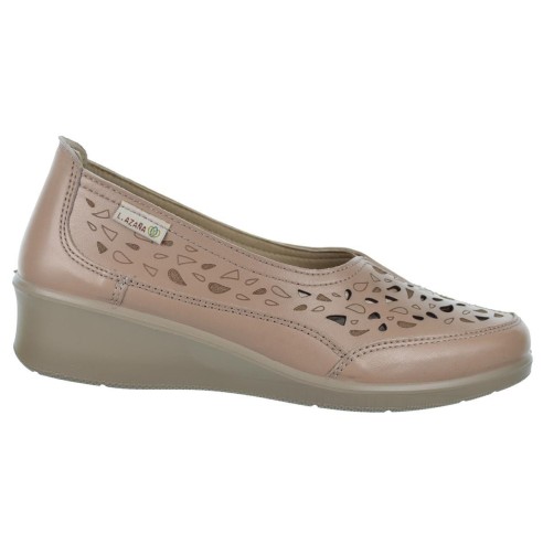 Laura Azaña 21844 Zapato Cuña Confort Piel Mujer