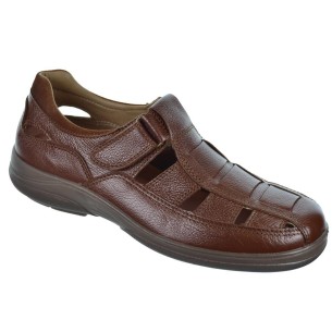 Luisetti 13451 Sandalia Piel Confort Velcro Hombre