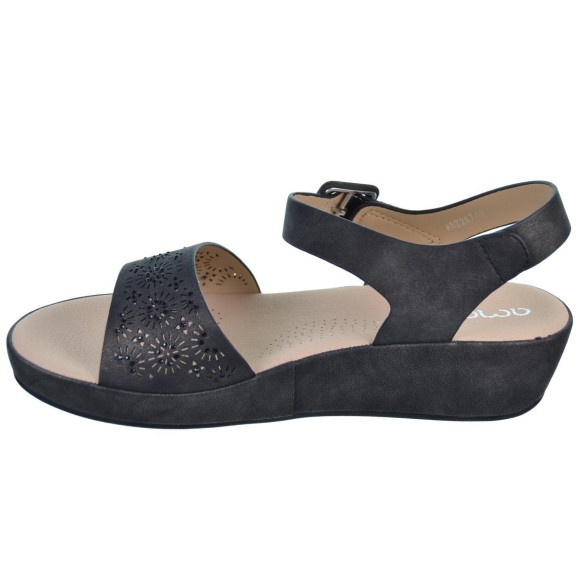 Amarpies 26749 Sandalia Confort Velcro Cuña Mujer