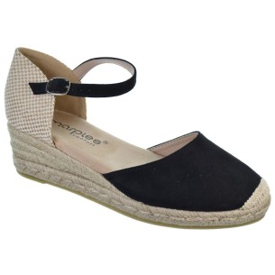 Amarpies 26481 Alpargata Confort Textil Cuña Yute Mujer 2