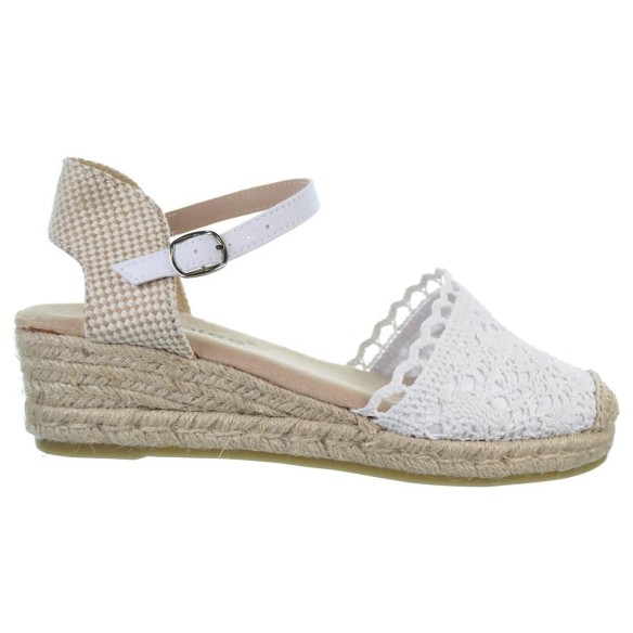 Amarpies 26482 Alpargata Confort Hebilla Cuña Yute Mujer