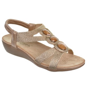 Amarpies 26620 Sandalia Plantilla Confort Cuña Mujer 2