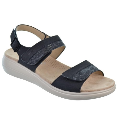 Amarpies 26596 Sandalia Confort Cuña Mujer Pies Delicados