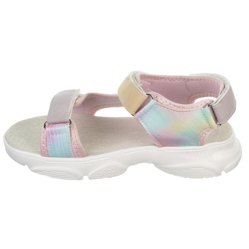 Crecendo 2525 Sandalia Confort Piel Velcro Unicornio Niña