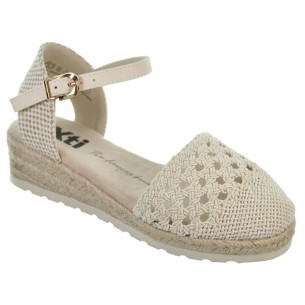 Xti Kids 150925 Alpargata Textil Vegana Cuña Yute Niña 2