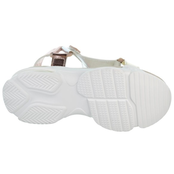 Xti Kids 150725 Sandalia Metalizada Vegana Velcro Niña