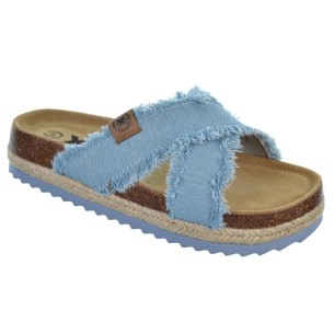 Xti Kids 150885 Sandalia Bio Textil Vaquero con Yute Niña 2