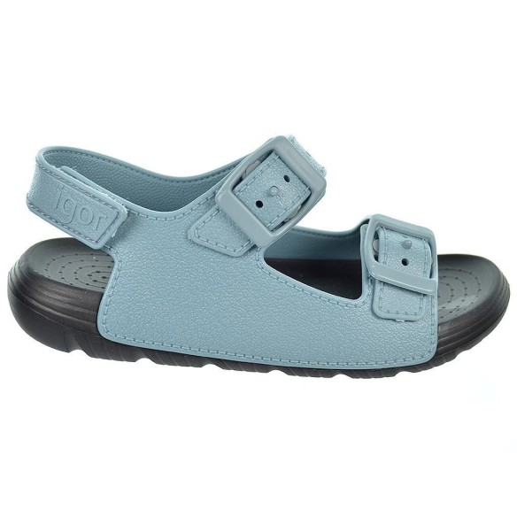 Maui Igor Sandalia Playa Sandalia de goma con cierre de doble hebilla regulable en pala y velcro en talón. Suela antideslizante