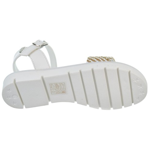 Crecendo 2515 Sandalia Sintética Acolchada con Hebilla Niña