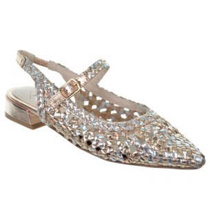 TOP3 24466 Zapato Piel Confort Fiesta Hebilla Tacón Mujer 2