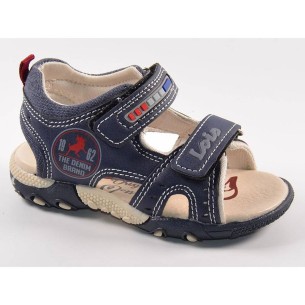 46153 Lois Sandalia Sandalia sintética. Forro interior textil. Cierre de doble velcro, ajustable. Plantilla acolchada, para un m