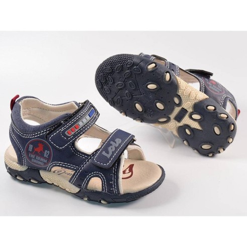 46153 Lois Sandalia Sandalia sintética. Forro interior textil. Cierre de doble velcro, ajustable. Plantilla acolchada, para un m