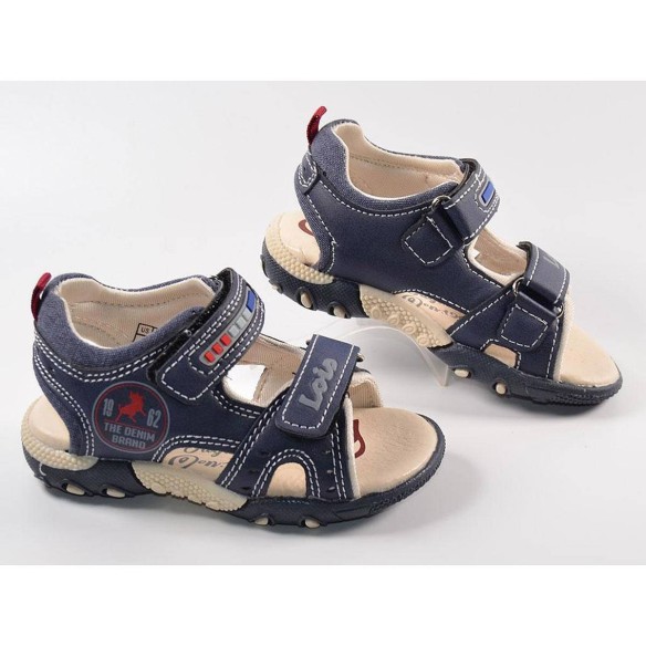 46153 Lois Sandalia Sandalia sintética. Forro interior textil. Cierre de doble velcro, ajustable. Plantilla acolchada, para un m