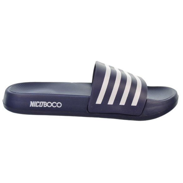 Nicoboco Gum Chancla en goma muy confortable y ligera. Un diseño ideal para disfrutar los días de playa y piscina.