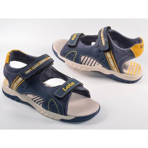 63118 Lois Sandalia Sandalia sintética. Forro interior textil. Cierre de doble velcro, ajustable. Plantilla acolchada, para un m