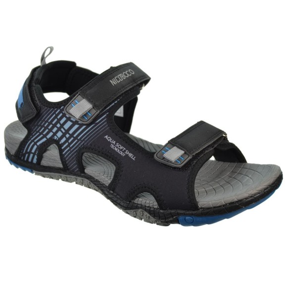 Nicoboco Serkan Californiana Textil y Sintético Velcro Hombre