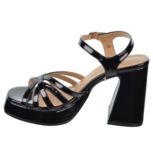 Isteria 24050 Sandalia Plataforma y Tacón Eventos Mujer
