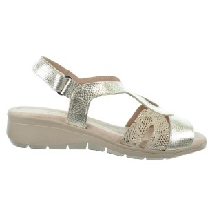 Duendy 3773 Sandalia Confort Piel Pies Delicados Mujer Antideslizante