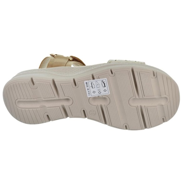 Amarpies 26559 Sandalia Confort Plataforma Mujer velcro y hebilla