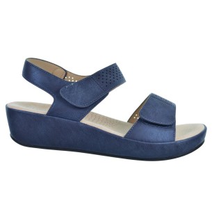 Amarpies 23587 Sandalia Confort Cuña Mujer Pies Delicados